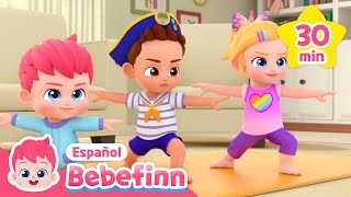 ¡Muévete🎶  Las Mejores Canciones Infantiles para Bailar  Bebefinn en español [upl. by Lotsyrk]