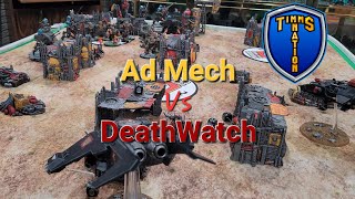 Last Battle of 2023 Ad Mech Cohort Cybernetica Vs Vanguard DeathWatch [upl. by Ashlie]