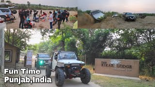 Day Out With  Off Roaders At  The Kikar Lodge  GerrariOffroaders Chandigarh amp Terraintigers Delhi [upl. by Navy]