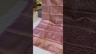 🥳Semi Kanchipuram silk sarees Price 3450Free shipping Direct waivers price [upl. by Ondrea]