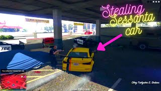 Retrieve Sessantas car  recover Sessantas  GTA 5 online Auto shop first mission  Auto shop setup [upl. by Griffie]