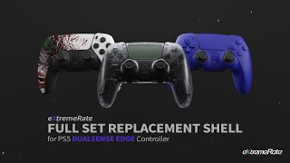 Beyond the Edge  eXtremeRate Full Housing Shell for PS5 DualSense Edge Controller [upl. by Euqirdor]