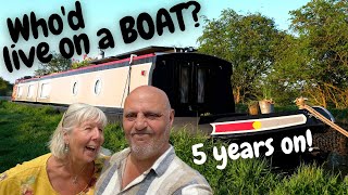 So YOU want to LIVE ON A NARROWBOAT  5yrs Aboard  What do we think  CANAL LIFE  Episode 165 [upl. by Eislrahc]