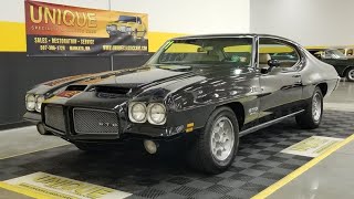 1971 Pontiac GTO 455 HO  For Sale 39900 [upl. by Aihpos246]