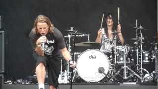 Ugly Kid Joe  Sweet Leaf Live  Sweden Rock June 8th 2012 [upl. by Sudnor831]