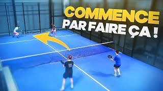 LES TACTIQUES de BASE DU PADEL [upl. by Ymereg]