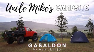 UNCLE MIKES CAMPSITE  GABALDON NUEVA ECIJA  GABALDON FALLS  4x4 ADVENTURE [upl. by Adialeda]