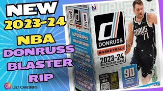 New Donruss 202324 NBA blaster box rip [upl. by Gnoz]