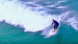 Surfing Perranporth Cornwall [upl. by Amor]