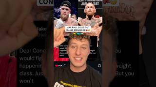 JAKE PAUL VS CONOR MCGREGOR IN MMA🧐🥊 [upl. by Ad862]