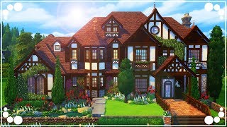 OAK HAVEN ESTATE💚 FAMILY HOME  Rebuilding Windenburg  The Sims 4  Speed Build [upl. by Bevon]