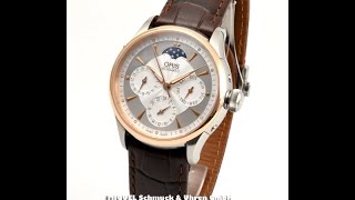 Oris Artelier Complication Ref 01 581 7606 635107 5 18 70FC FM10665 [upl. by Yarased]