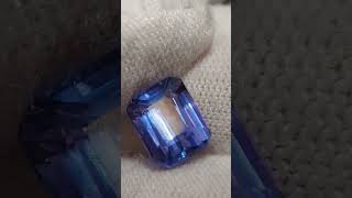 Reflective Tanzanite gemstone 225 CTS wwwpuritygemsetsycom [upl. by Christabella370]