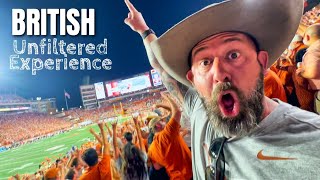 British Peoples First SEC Football Game  TEXAS vs GEORGIA unfiltered [upl. by Nehcterg905]