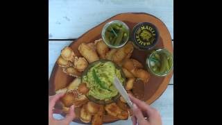 Recette de houmous avec cornichons aux oignons caramélisés Maille [upl. by Winnifred]