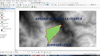 Delimitar una cuenca hidrográfica en ArcGIS [upl. by Erdnaid]