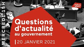 Questions dactualité au gouvernement du 200120 [upl. by Siusan244]