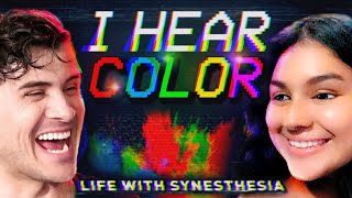 I spent a day with SYNESTHETES Neurological condition aka SYNESTHESIA [upl. by Harlie]