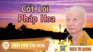 Cốt Lõi Pháp Hoa  HT Thích Trí Quảng [upl. by Kaete24]