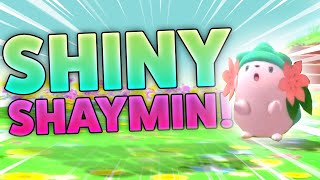 SHINY SHAYMIN in Pokemon Brilliant Diamond  Sky forme [upl. by Anahtor]