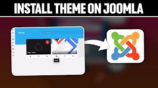 How To Install Theme On Joomla 2024 Full Tutorial [upl. by Auliffe40]