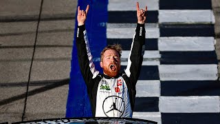 Tyler Reddick Wins Wild Race at Talladega [upl. by Atteugram]