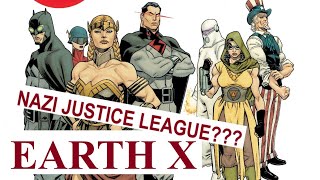 EARTH 10  EARTH X NAZI WORLD DC Multiverse Origins [upl. by Janka]