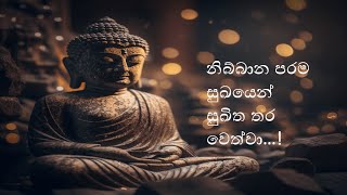 නෙක්ඛම්ම ආර්‍ය භාවනා [upl. by Eulalee]