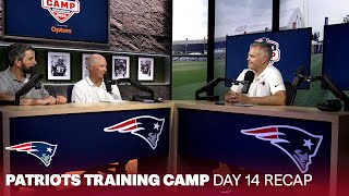 Recapping Joint Practice with the Philadelphia Eagles  Patriots Training Camp Day 14 Recap [upl. by Eneroc398]