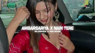 Ambarsariya X Nain Tere  Mashup  Shubh Ft Navaan Sandhu X AP DhillonSlowed  Reverb  SP Lofi [upl. by Aig603]