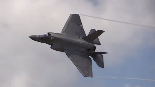 F35C Lightning II Demonstration  2022 NAS Oceana Air Show [upl. by Nnaik]