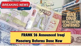 Iraqi dinar 💥Iraqi Dinar Approved Now 💥US Treasury Full Favour Iraqi Dinar Revaluation 💥 [upl. by Norag]