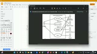 USE CASE DIAGRAMS USING DRAW IO  By Siya [upl. by Nibor]