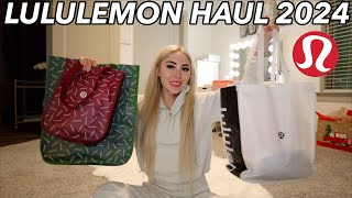 700 lululemon tryon haul 2024 [upl. by Slavic]