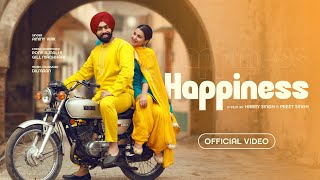 Ammy Virk Happiness Official Music Video  Ronny  Gill Machhrai  Harry Singh  Preet Singh [upl. by Eenolem]