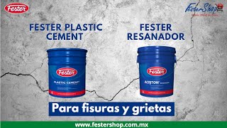 FESTER PLASTIC CEMENT Y RESANADOR [upl. by Toomin723]