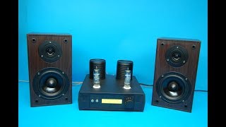 3 How to make a vacuum tube amplifier at home [upl. by Sisco]