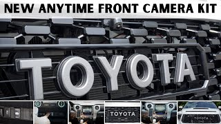 Toyota Tundra Anytime Backup amp New Front Facing Camera Kit Installation [upl. by Myra]