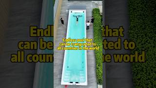 Endless pool that can be transported to all countries in the world endlesspool swimmingpool [upl. by Sherrard]