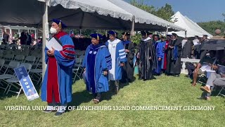 Virginia University of Lynchburg holds 132nd commencement ceremony [upl. by Tiduj]