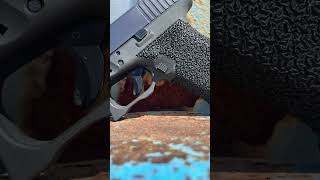 Stippling done by MLS Firearms Tulare Ca Slide work and Cerakote soonpewpew glock19gen3 [upl. by Linea]