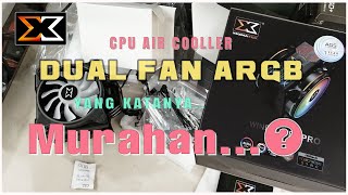 Xigmatek Windpower PRO Dual Fan ARGB CPU AIR COOLING [upl. by Mariam583]