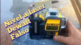 Nivel a laser Dewalt 089 LG 12V [upl. by Zwiebel]