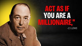 CS Lewis  quotAct As If You Are A Millionairequot  CS Lewis Literature  CS Lewis Speech [upl. by Morville]