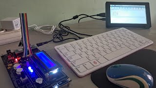 Raspberry Pi 400  Running LED [upl. by Phox434]