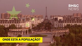 POR QUE A CHINA CONSTRÓI TANTAS CIDADES FANTASMA [upl. by Eilyw]