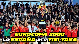 CAMPEÓN 🏆 EURO 2⃣0⃣0⃣8⃣ La 🇪🇸 del TIKITAKA ⚽ [upl. by Ailic254]