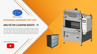 AHU Filter Cleaning Booth [upl. by Etty]