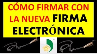 Cómo firmar con la nueva firma electrónica Dian en colombia video 1 [upl. by Araccat]