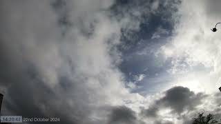 Daytime Sky Time Lapse 22nd October 2024 [upl. by Kachine]